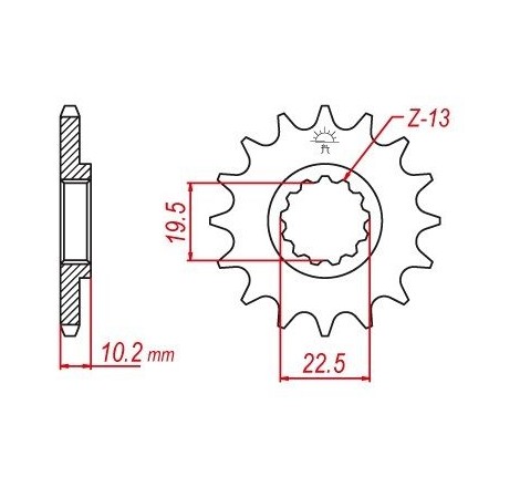 Pignon TT Esjot Lightweight