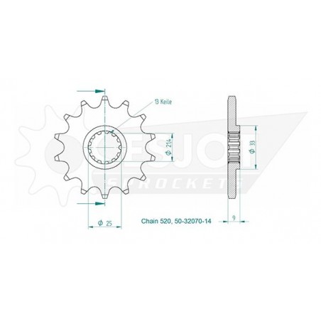 Pignon Esjot Lightweight