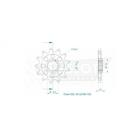 Pignon TT Esjot Lightweight