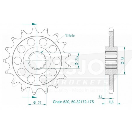 Pignon Esjot Lightweight