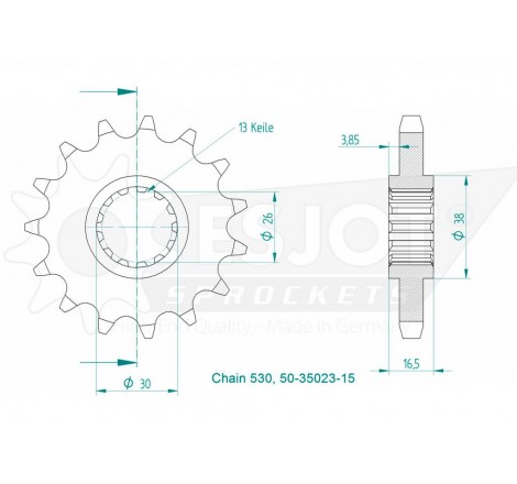 Pignon Esjot Lightweight