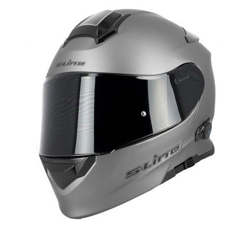 Modulable S550 BT Gris L Casco Modulare