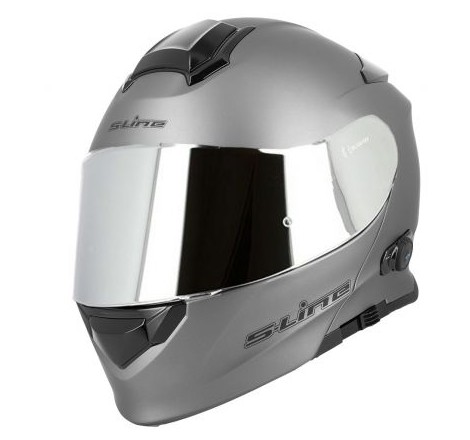 Modulable S550 BT Gris L Casco Modulare