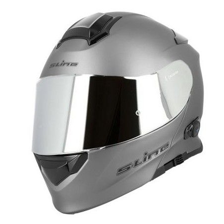 Modulable S550 BT Gris L Casco Modulare