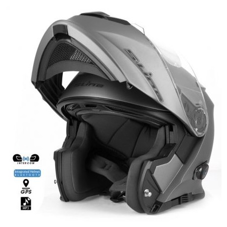 Modulable S550 BT Gris L Casco Modulare