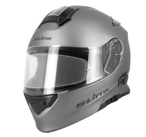 Modulable S550 BT Gris L Casco Modulare