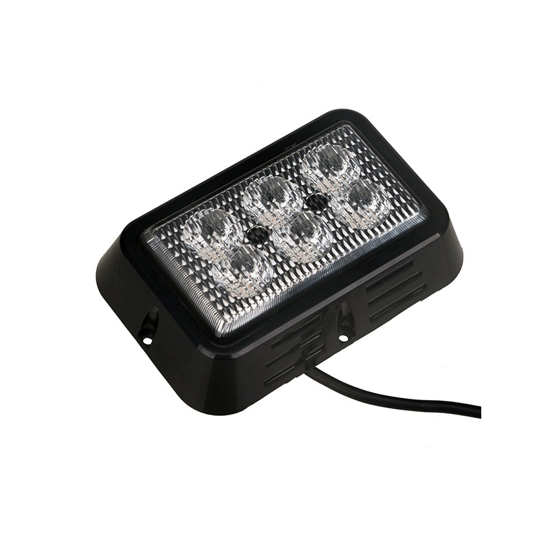 Faro Attenz. Arancio 6 LED 18W