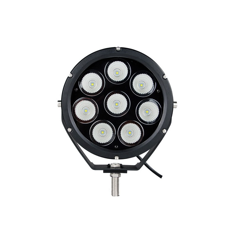 Proiettore Tondo 8 LED 80W