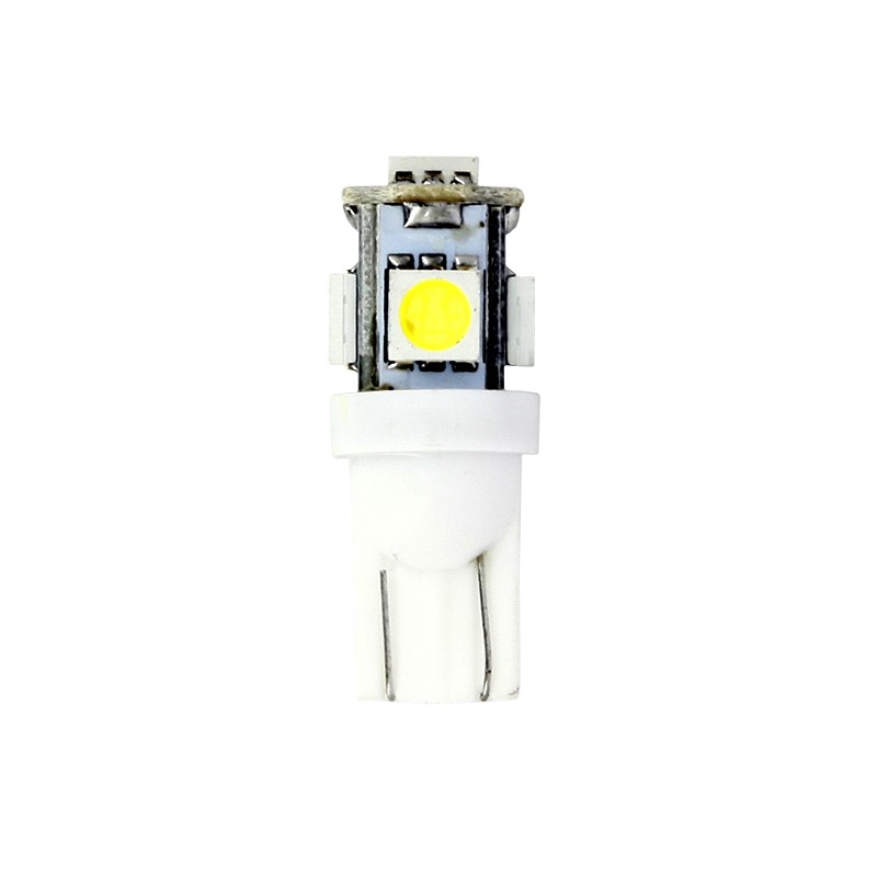 Coppia Lampadine Wedge T10 - 4 Led