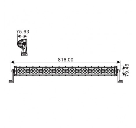 Proiettore 60 LED Quad 180 W