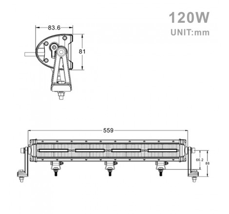 Projecteur LED 120W