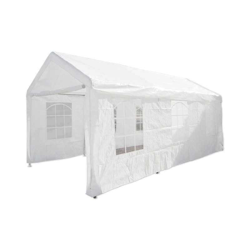 Gazebo Pub 3x6m Bianco