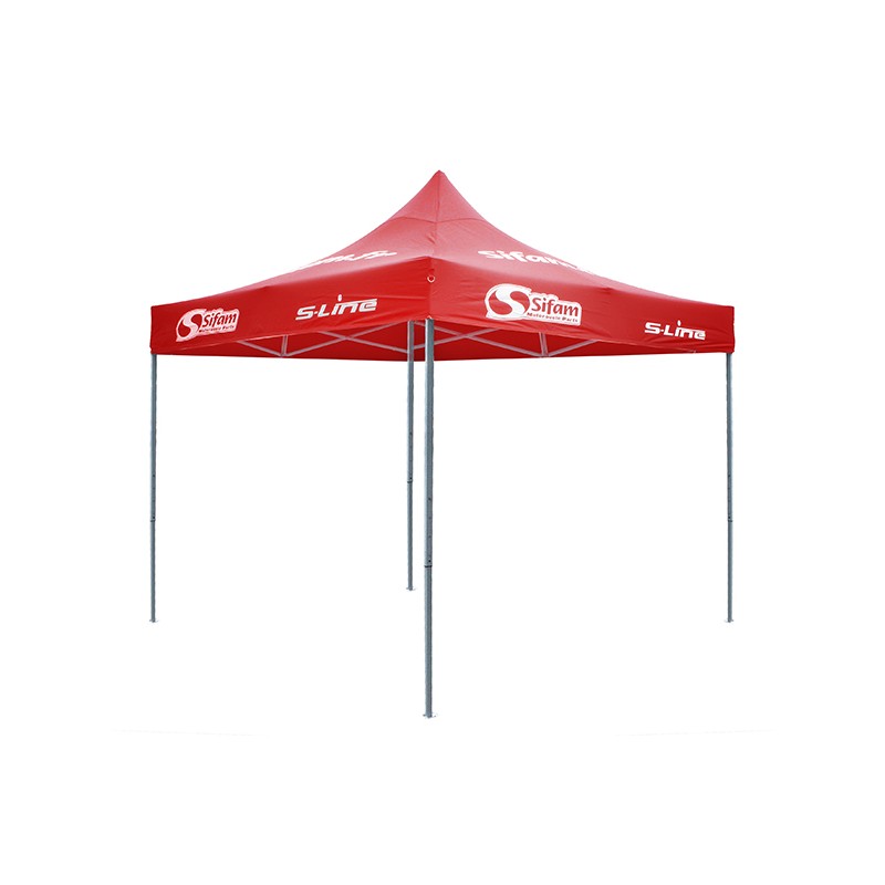 Gazebo Pub 3x3m Rosso