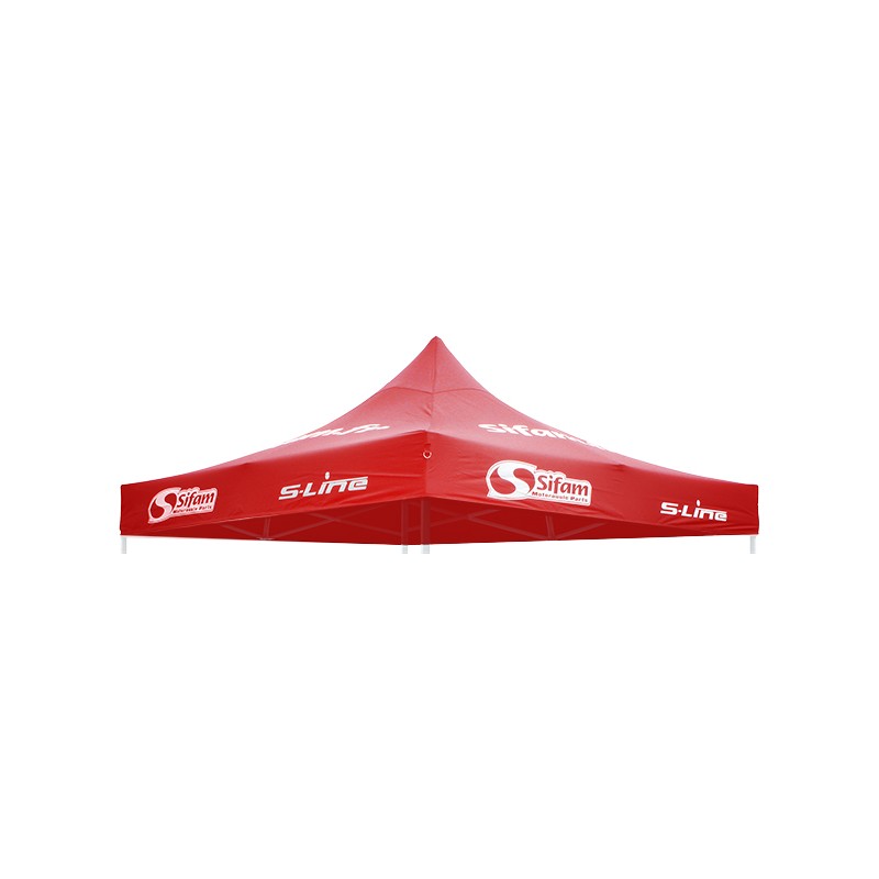 Tetto Gazebo Rosso 3x3m