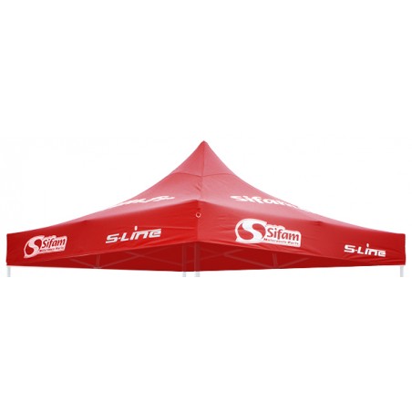 Tetto Gazebo Rosso 3x3m