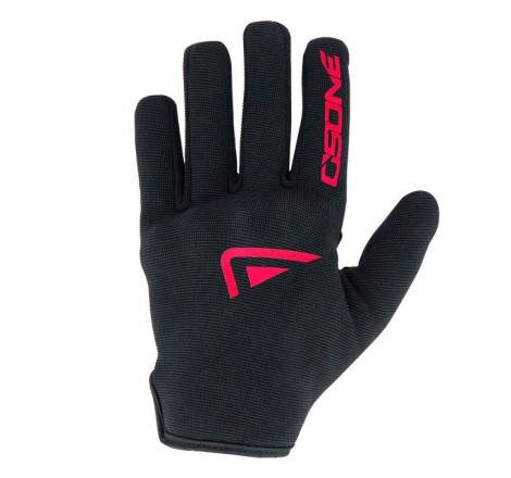 Gants été Noir Rouge OSONE L