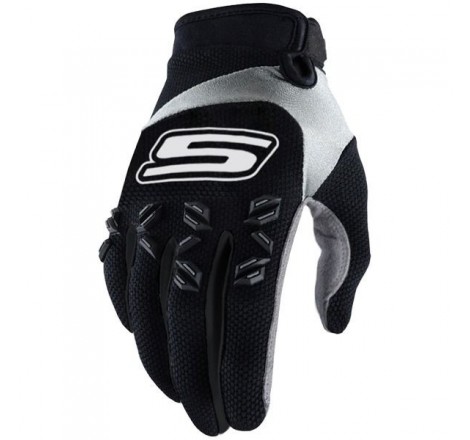 Gants Cross Noir-Blanc XXXL