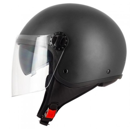 Jet S706 Nero Opaco S Casco